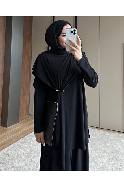 RECEP AYDIN Knitted Fabric Bottom Top Pants Set