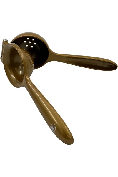 B&D Luxury Manual Citrus Juicer - Bronze Metal Hand Press with Ergonomic Handle