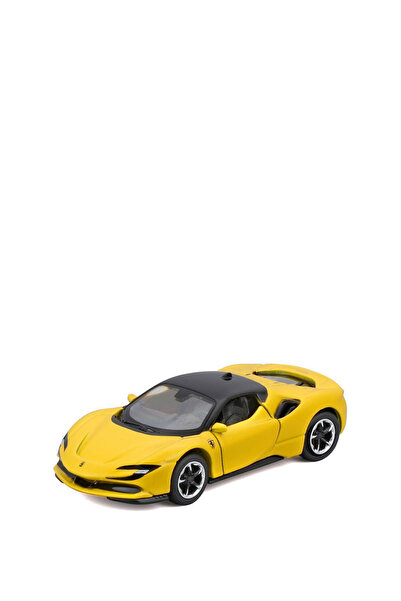 Maisto 1:64 Ferrari Sf90 Stradale Speed Icons Yellow – Metal Body Collectible Car