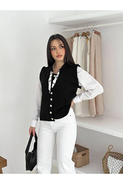 ossons Knitwear Sweater with Scarf Detail