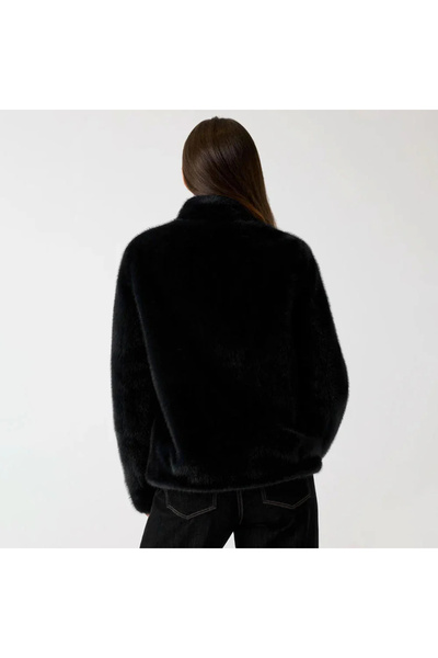 Guess Luna Women's Black Fur W5Bl64W3920-Jblk