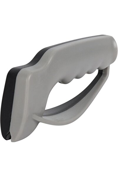 B&D Professional Knife Sharpener, Black and Gray, Dual-Sided Design, Kitchen Tool for Manual Blade S