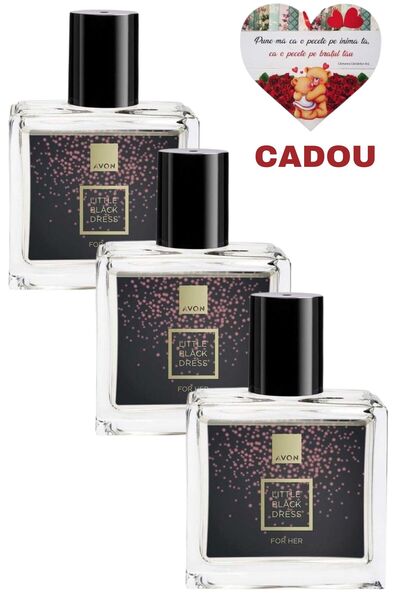 AVON Set of 3 x Little Black Dress Eau de Parfum, 30ml