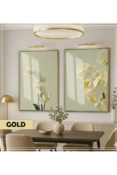 Harikabirev HARİKABİREV | MOLECULARE |   COMBINAT DE ORCHIDEE VERDE ALB | TAB...