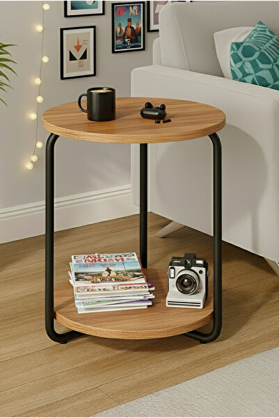 PEKA Yan Sehpa Modern Komodin Çok Amaçlı Salon Oturma Odası Zigon Sehpa