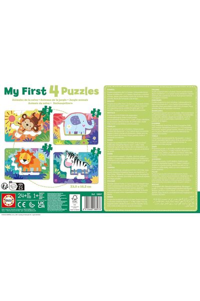 EDUCA My Jungle Animals Puzzle