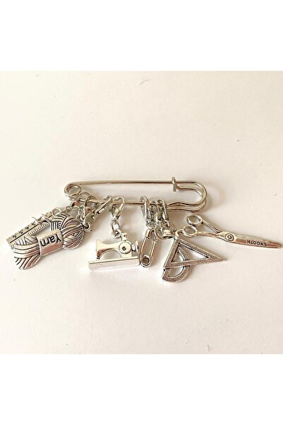 yumakça Metal Dikiş ve Hobi Figürlü Broş Set '' B ''