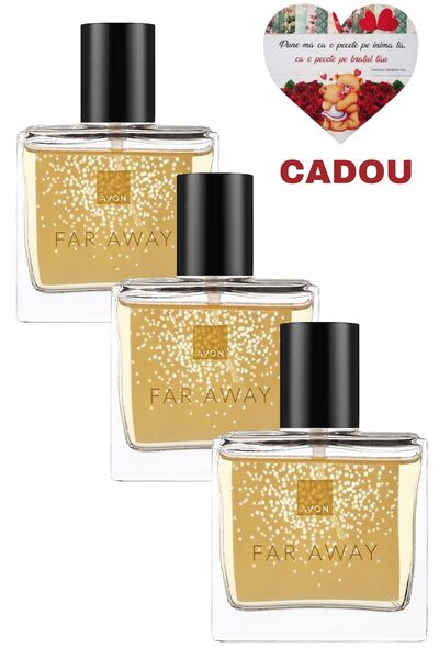 AVON Set of 3 x Far Away Eau de Parfum, 30ml
