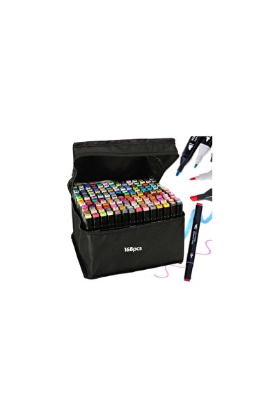 Three top online Markere cu alcool față-verso în cutie 168 + suport