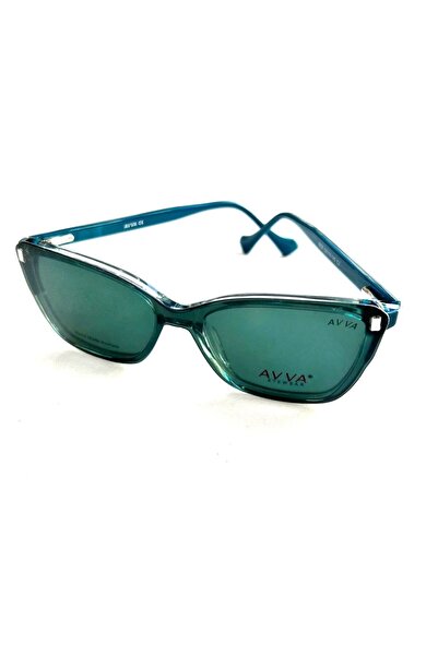 Avva 9636 C2 Polarized&Anti-Glare Clip-On Women's Sunglasses