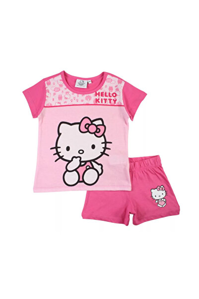 Hello Kitty Short-sleeve Pajama - Fuchsia