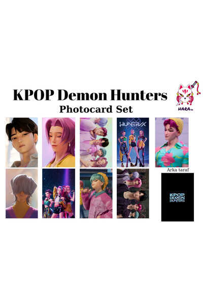 Hara Company Set de carduri foto anime KPOP Demon Hunters / Card de colecție ...