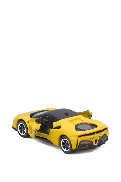 Maisto 1:64 Ferrari Sf90 Stradale Speed Icons Yellow – Metal Body Collectible Car