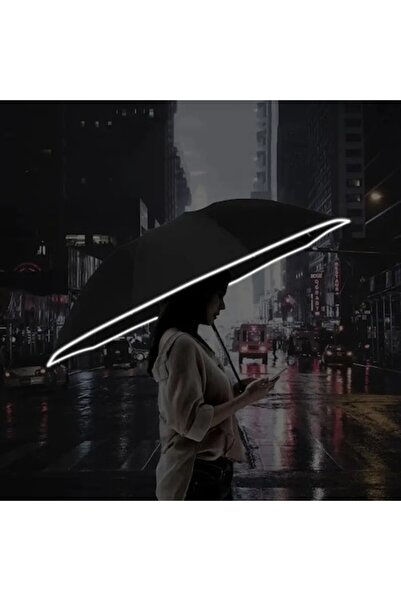 Xiaomi LED Light Umbrella, Automatic, Double-layer, Black