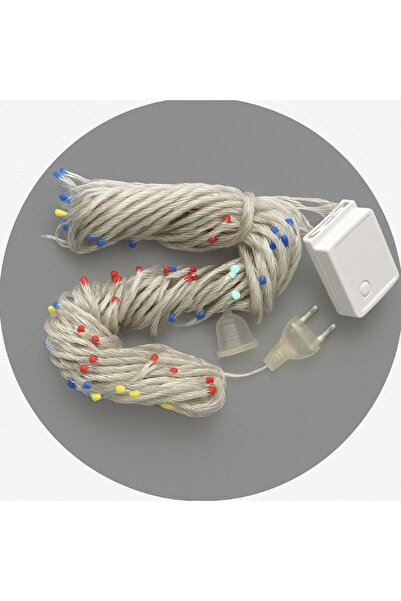 QYY Christmas Installation 4x3m Curtain Model with 378 Multicolor LEDs, Interconnectable