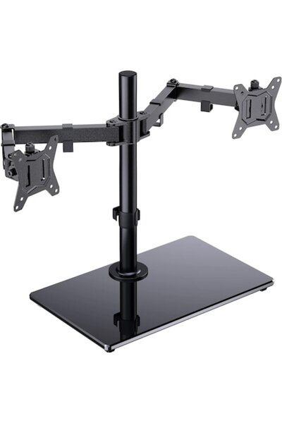 ErGear Suport pentru două monitoare de 13-32 inch, oțel, sarcină maximă 8 kg,...