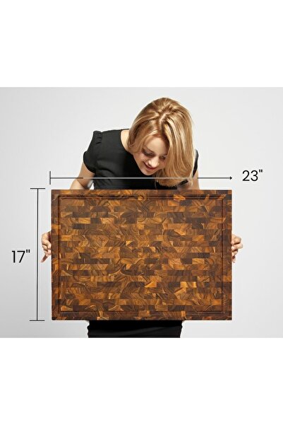 OEM Ziruma XXL Cutting Board, 1.5 inch thickness, 23 x 17 inches