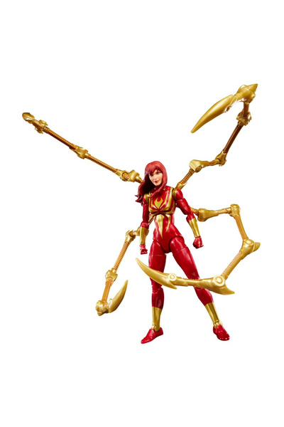 Hasbro Marvel Legends Mary Jane Iron Spider + Magic Foil Card 15 cm