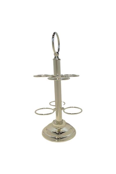 Generic Silver coffee cup holder for 6 Arabic coffee cups