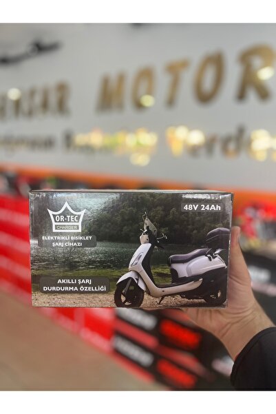 ORTEC 48 V 20-24 Ah ELEKTRKLİ MOTOR ŞARJ ALETİ