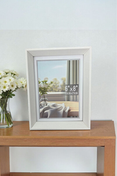 BSP Ahşap Resim Çerçevesi ölçüsü Genişlik 15cm yükseklik 21cm (CAMLI)