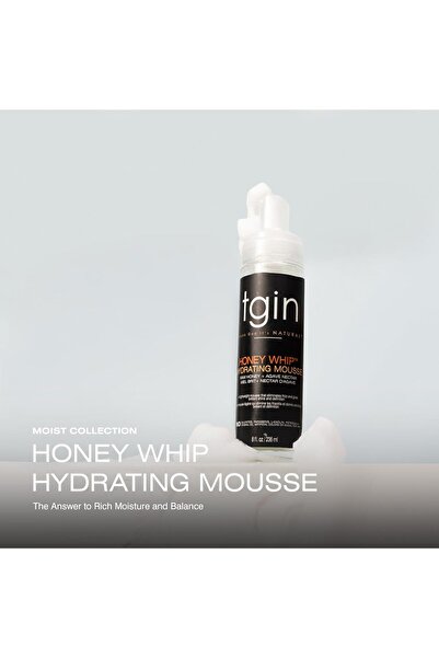 Thank God It's Natural (tgin) Thank God It's Natural Moisturizing Hair Mousse for Dry & Curly Hair, 237 ml