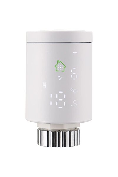 OEM ZigBee radiator thermostat, programmable, voice control, set with 3 adapters, M30 x 1.5 mm