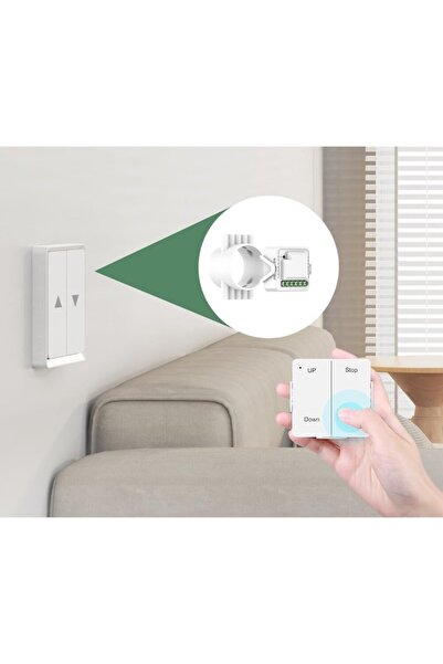 Maxcio Smart Home Kit, WiFi switch with RF remote, voice control, 50 m