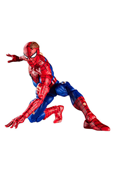 Hasbro Marvel Legends Battle-Damaged Spider-Man + Magic Foil Card 15 cm