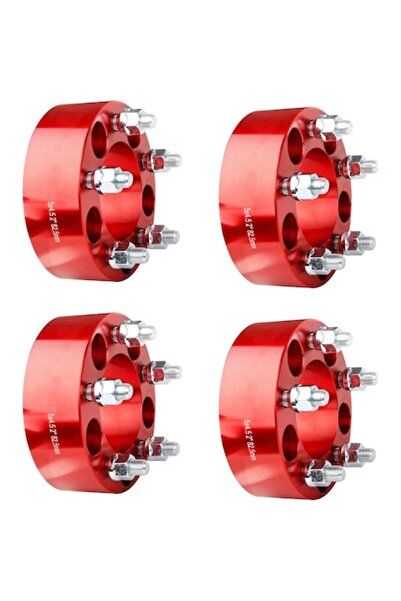 OEM Set distanțiere roți 4 bucăți, 82,5 mm, aluminiu anodizat, 2 inch, pentru...