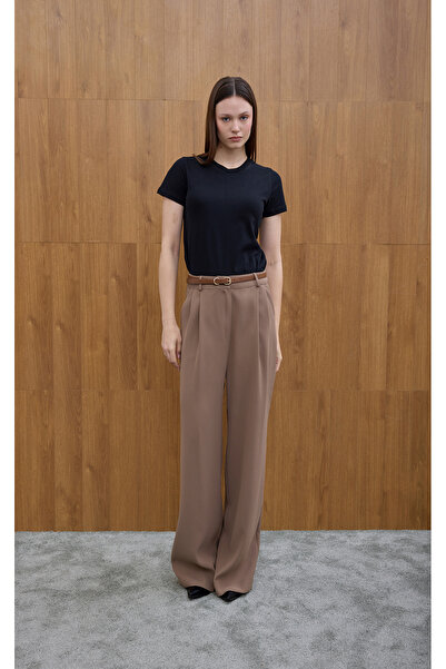 Birgül Bektaş Mink Fleto Pocket Trousers