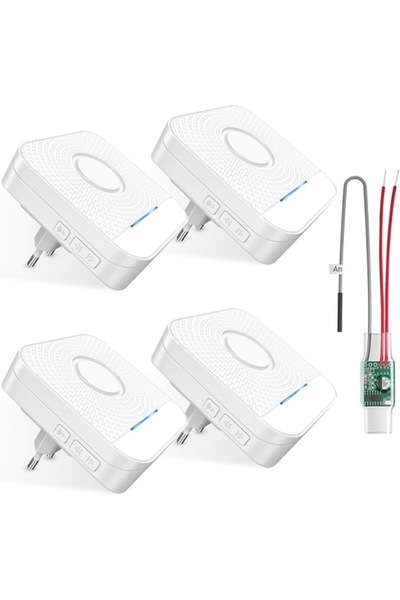 OEM Radio signal transmission set BITIWEND B8WET01, 58 polyphonic melodies, 200m range, 3-24V AC/DC
