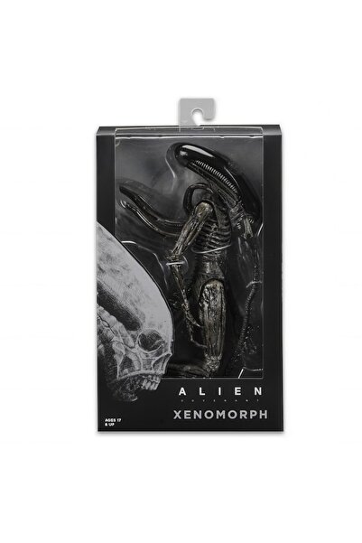 OEM Xenomorph Figurine, PVC, Articulated, 18 cm, Black
