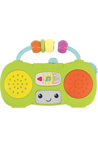 Infantino جهاز راديو صغير متحرك مع موسيقى وإضاءة