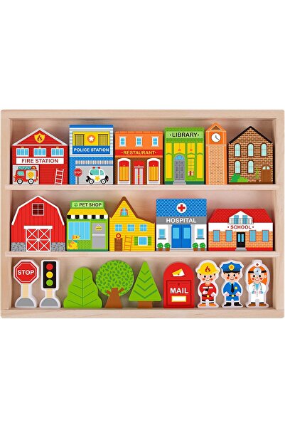 Tooky Toy Town Play Set