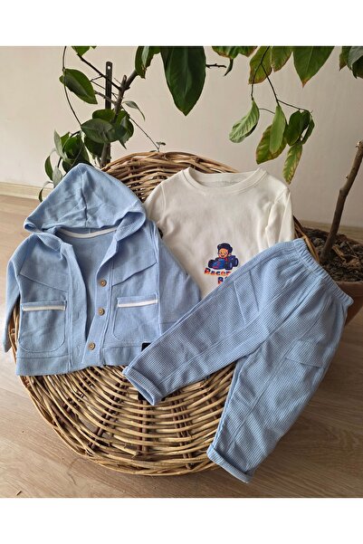 TANIŞ BEBE طقم حواف أسطوانية قطعة للأولاد من وافل – قطن، هدية رائعة، مريح وأنيق