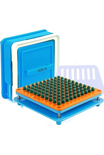 OEM Capsule filling device, 100 capsules, ABS, stainless steel, compact, easy to use