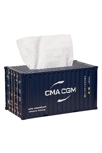 RESTEQ CMA CGM tissue box container, decorative model