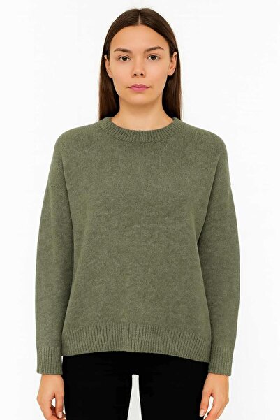 Mixray Uzun Kollu Bisiklet Yakalı Akrillik Kumaşlı Rahat Ve Şık Triko Kazak