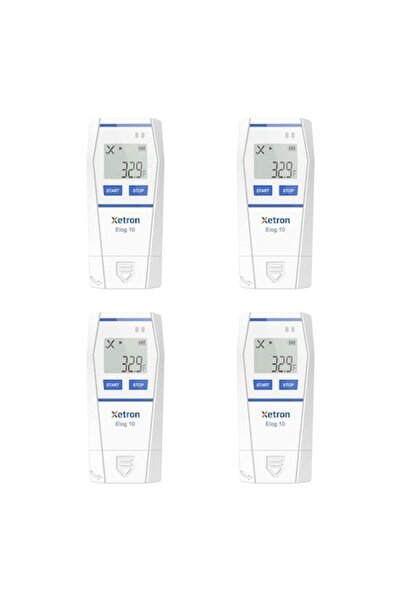 OEM Temperature data logger Xetron Elog10, -30°C to 70°C, 4 pcs
