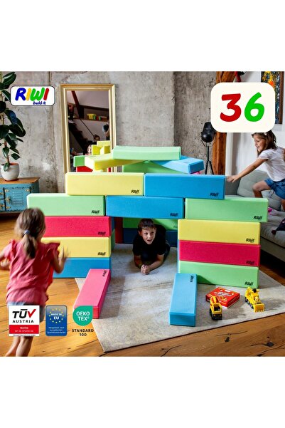 RIWI Buildit RIWI® XXL-36 foam building blocks