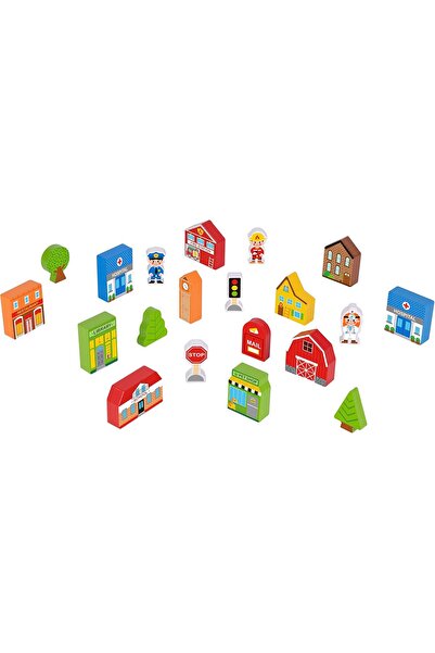 Tooky Toy Town Play Set