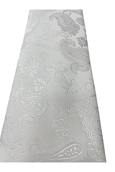 Ebrar Çeyiz Jacquard Ecru Stylish Tie