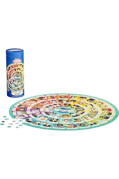 Ridley's Inspirational Women 1000-Piece Circular Jigsaw Puzzle
