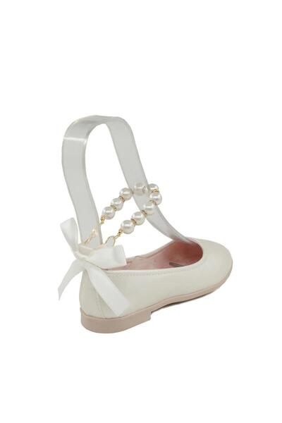 STELLA BUTİK Girl's Pearl Ballerina Ballet Shoes