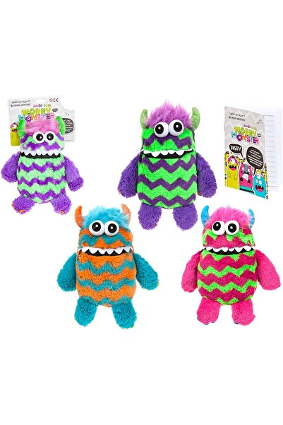 PMS WORRY MONSTER | 9-inch Soft Plush Toy (3 Color Asst Pink/Purple/Blue)