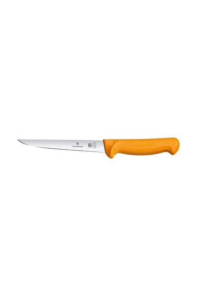 Victorinox Cutit Pentru Dezosat Fibrox 5.8401.14, Lama 14 cm, Portocaliu