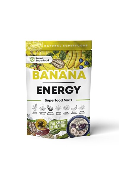 Smart SuperFood Mix Superaliment 7 „Energie Banană” 200g (10 porții)