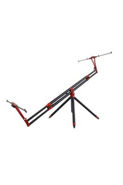 Dayko Bitubo Compact Rod Pod Black Red, 3/4 posts