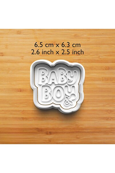 Hobist Baby Shower Set of 4 Cookie and Sugar Dough Molds